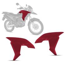 Aba do Tanque Protetor Moto Honda Xre 190 2016 à 2020 Cromo Forte Par Aba do Tanque Protetor Moto Honda Xre 190 2016 à 2020 Cromo Forte Par