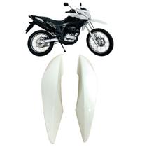 Aba tanque bros nxr160 branco par 2015-2019-2017-2018-2019 Aba tanque bros nxr160 branco par 2015-2019-2017-2018-2019