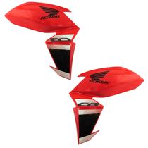 Aba Tanque Cb250 F Twister Vermelho 2018 Par Original