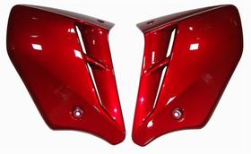 Aba Tanque Cbx250 Twister Vermelho 2001 2002 2003 Par