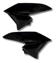 Aba Tanque CG 160 EX 2022 Preto com Defletor Stylu Aba Tanque CG 160 EX 2022 Preto com Defletor Stylu