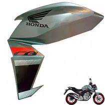 Aba Tanque Esquerda Cb 250f Twister 2018 Prata Original Honda