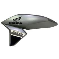 Aba Tanque Titan 160 2019 Prata Esquerdo Original Aba Tanque Titan 160 2019 Prata Esquerdo Original