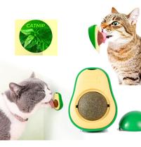 Abacate De Brinquedo Para Gatos Com Catnip Erva Gato Natural - Toys - Luvita
