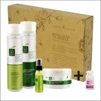 Abacate Therapy Nathydras Shampoo, Condicionador, Máscara e Óleo - MSA NATHYDRA'S LINHA ALHO KOSMETIC