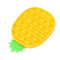 Abacaxi Push Bubble Fidget Brinquedo Sensorial Autismo Necessidades Especiais Alívio Abacaxi Push Bubble Fidget Brinquedo Sensorial Autismo Necessidades Especiais Alívio
