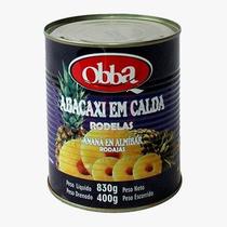 Abacaxi Rodelas 400g - Obba Abacaxi Rodelas 400g - Obba