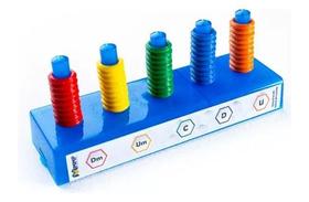 Ábaco Aberto- Decimal E Inteiro- 4 Operações - Plástico- Mmp - MMP Materiais Pedagógicos