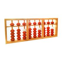 Ábaco de Madeira 9 Colunas Para Matématica - Ludens Spirit