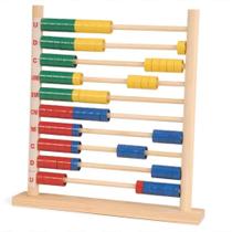 Ábaco dez colunas educativo grande