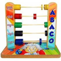 Abaco vertical de madeira