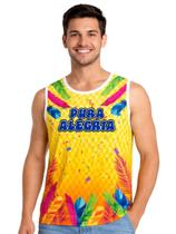 Abadá Regata Unissex Carnaval Bloco Folia