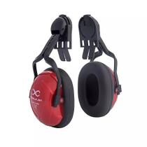 Abafador Auditivo Concha CA39477 Vermelho 14DB A-CP STEELFLEX