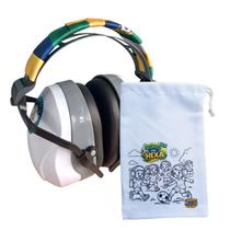 Abafador branco para Autistas Torcedor Copa 26 DB Abafador branco para Autistas Torcedor Copa 26 DB