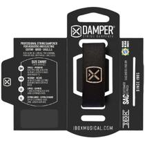 Abafador Damper Preto DTMD20 Ibox Poliéster Tag Metal MD Médio Instrumentos Guitarra Violão Baixo 5C Abafador Damper Preto DTMD20 Ibox Poliéster Tag Metal MD Médio Instrumentos Guitarra Violão Baixo 5C