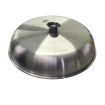 Abafador de beirute 21,5cm em aluminio com cordão hamburguer