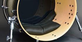 Abafador de Bumbo Pearl BDM-F Grande Bass Drum Muffler Full Size Compatível com diversas medidas Abafador de Bumbo Pearl BDM-F Grande Bass Drum Muffler Full Size Compatível com diversas medidas