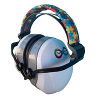 Abafador de Ruido 26 DB Branco para Autistas
