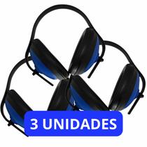 Abafador De Ruído e Som Autista 15Db Protetor Ouvido Concha Proteção Som - Kalipso