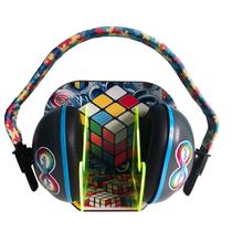 Abafador de Ruido para Autistas 18 DB com suporte Cubo Mágico Fluorescente Abafador de Ruido para Autistas 18 DB com suporte Cubo Mágico Fluorescente
