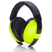Abafador de Ruído Protetor Auricular Ajustável 25dB Infantil Amarelo Até 3 Anos Bebê