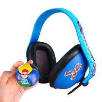 Abafador de Ruidos Super Autistas Azul 12 DB arco Azul + Queba-cabeça Cognitivo Bola Abafador de Ruidos Super Autistas Azul 12 DB arco Azul + Queba-cabeça Cognitivo Bola