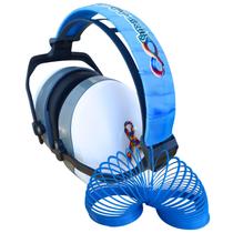 Abafador de Ruidos Super Autistas Azul 26 DB arco Azul + Mola Cognitiva Divertida Abafador de Ruidos Super Autistas Azul 26 DB arco Azul + Mola Cognitiva Divertida