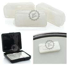 Abafador de Tambores Luen LDH Muff Gel Colors Branco Kit 6 Pads (Moongel) Filtro de Sobras (98249)