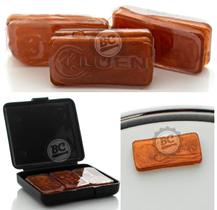 Abafador de Tambores Luen LDH Muff Gel Colors Cobre Kit c/ 6 Pads (Moongel) Filtro de Sobras (98250)