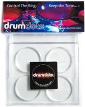 Abafador DrumDots Original para Tambores Pacote com 4