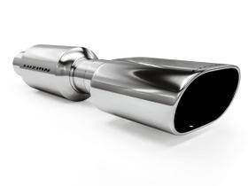 Abafador Escapamento Esportivo Aço Inox Luzian LP113 Ponteira Oval Abafador Escapamento Esportivo Aço Inox Luzian LP113 Ponteira Oval