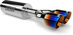 Abafador Escapamento Esportivo Aço Inox Luzian LP2021 3,5 polegadas