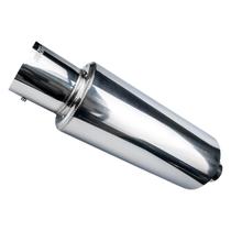 Abafador Esportivo em Aço Inox Luzian LA06 Grande - 4 Polegadas