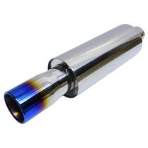 Abafador Esportivo Inox Escape Ponteira Burned 3 Polegadas