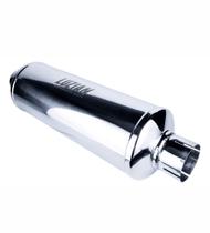 Abafador Intermediário Aço Inox La021 Premium Saída 2,5 Pol