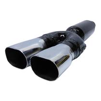 Abafador JK Esportivo Preto Universal com Ponteira Dupla