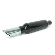Abafador Jk Preto C/ Ponteira Dodge Cromada 2 1/2 - M20