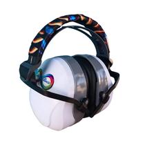 Abafador Protetor Auditivo Autistas Infinity Black De 26 Db