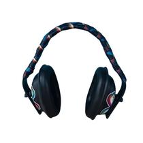 Abafador Protetor de Ruido para Crianças e adolescentes Black Color 12 DB