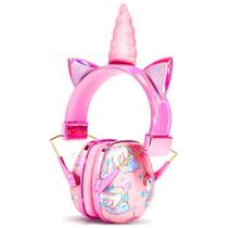 Abafador Protetor Infantil Ouvido Ruído Autismo Auricular Unicórnio
