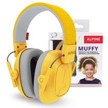 Abafadores de Ouvido Amarelos Muffy infantis - Alpine