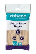 Abaixador de Língua Madeira 15cm c/100 Unidades Tellus Liso Abaixador de Língua Madeira 15cm c/100 Unidades Tellus Liso
