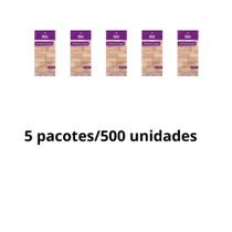 Abaixador de Língua Premium kit com 5 Pacotes de 100 unidades - Medix
