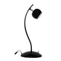 Abajour Apple Preto Led Leitura 5w Entrega Imediata Mesa Cama
