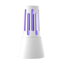 Abajour Armadilha Mata Mosquito Pernilongo Inseto Mosca Led USB Branco Abajour Armadilha Mata Mosquito Pernilongo Inseto Mosca Led USB Branco