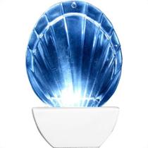 Abajour Noturno Brasfort Led Concha 127V Branco 8656 Abajour Noturno Brasfort Led Concha 127V Branco 8656