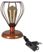 Abajur Aramado Teardrop Cobre Sala Quarto cozinha banheiro Abajur Aramado Teardrop Cobre Sala Quarto cozinha banheiro