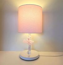 Abajur Bailarina 20x40 Rosa