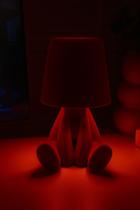 Abajur Boneco Infantil LED 3 Luzes Iluminação Noturna