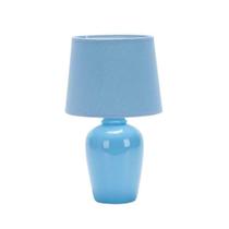 Abajur Cerâmica Pottery 32CM Azul 15050784 - Taschibra